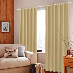 Cortina Blackout PVC 2,80x2,30 Admirare,  Bege