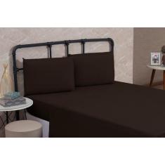 Lençol CASAL Avulso SEM ELÁSTICO Liso Cama Box Premium Microfibra 150 
