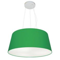Lustre Pendente Cone Vivare Md-4048 Cúpula Em Tecido 21/50x40