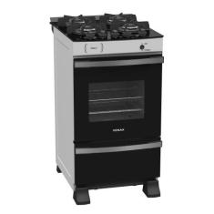 Fogão a Gás Maxi Vítreo 4Q Branco Venax, Bivolt