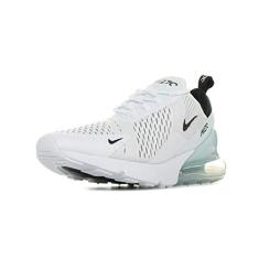Nike Tênis masculino Air Max 270, branco/preto/branco, 39