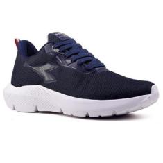 Tênis Running Infantil Diadora Collona JR - Marinho/Prata-Unissex