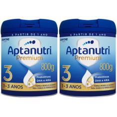 Fórmula Infantil Aptanutri Original Premium+ 3 - 800g 2 Unidades