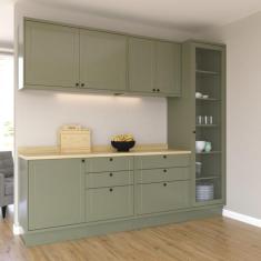 Cozinha Compacta 5 Peças 6 Portas 6 Gavetas Sevilha - Herval