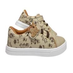 Tenis Infantil Menino Marrom Estiloso do 20 Ao 34-Masculino