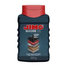 JIMO Silicone Gel Protege Renova Lubrifica Super Brilho no Carro Casa Couro Courvin Natural Sem Cheiro 200g