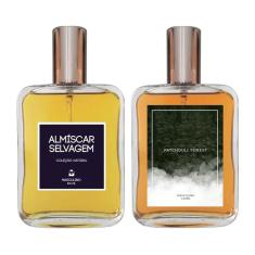 Kit Perfume - Almíscar Selvagem + Patchouli Forest 100Ml