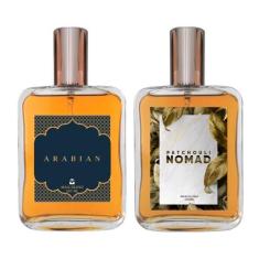 Kit Perfume Masculino - Arabian + Patchouli Nomad 100Ml - Essência Do 