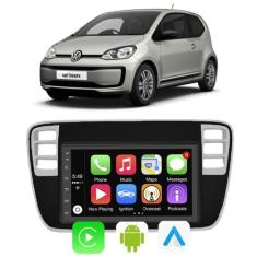 Kit Multimidia Android 7 Pol Volkswagen Up 2014 a 2017 Carplay GPS + C