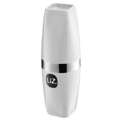 Porta Escova De Dente Com Tampa Suporte Pasta Banheiro Uz Branco Metal