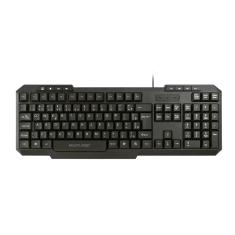 Teclado Multimidia Multilaser Usb Preto - Tc206