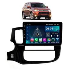 Kit Multimídia Outlander 2014 / 2019 9 Pol Android Carplay Gps 2/32GB 