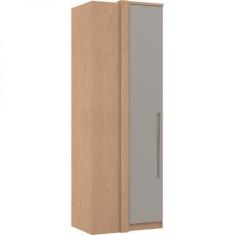 Guarda Roupa de Canto Reto 1 Porta Elegance - Móveis Castro