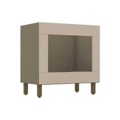 Balcão de Cozinha Modulado Connect p/ Forno Embutir Duna/Cristal - Hen