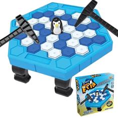 Jogo Pinguim Quebra Gelo Numa Fria Tamanho Jogos De Mesa Brinquedo Infantil Criança