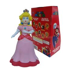 Boneco Princesa Peach Toadstool Super Size 23Cm - Mario