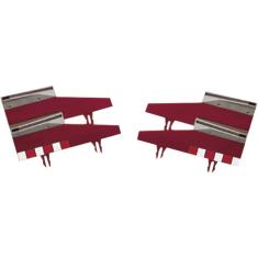 Barreira Cônica De Curva Chicane Pista De Autorama 1/32