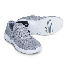 KR Strikeforce Tênis de boliche feminino Maui Grey Wide Wide Athletic Style