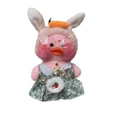 Bicho de pelúcia LALAFANFAN PATITO HIKE com CINTLE DE COELHO 30cm