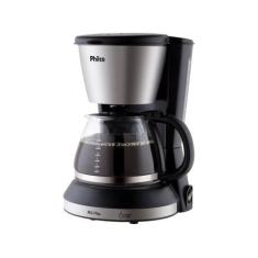 Cafeteira Elétrica Philco PH14 PLUS 14 Xícaras - Inox Preto Fosco e Pr