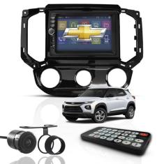 Kit Central Multimídia Mp5 2 Din Bt Espelha Gm Trailblazer - First Opt