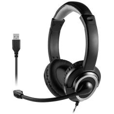 Headset Hf600 40Mm 100W C/Microfone Preto Ph427 Multilaser
