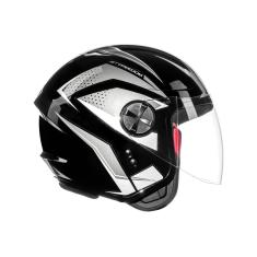 Capacete Moto Aberto Fly Jet Freedom Feminino Masculino-Unissex