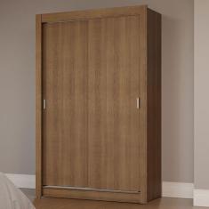 Guarda-roupa Solteiro 2 Portas de Correr Rustic Milano Madesa