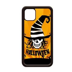 Capa de celular para iPhone 11 Pro Max com marcador de caveira para o dia das bruxas