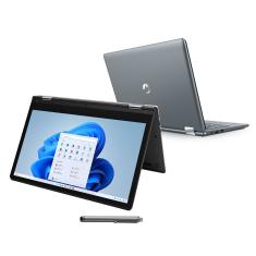 Notebook 2 Em 1 Positivo Duo C464d-2 Intel® Celeron® Windows 11 Home 11,6" - Cinza Escuro