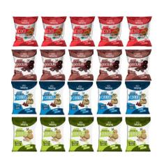 Kit 20 Biscoito Fit Com Whey Protein Wheyviv Sortidos, VIAGEM