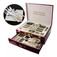 Faqueiro 84 peças Designer Alemão Super Luxuoso - Sa, Songle, Nakazaki