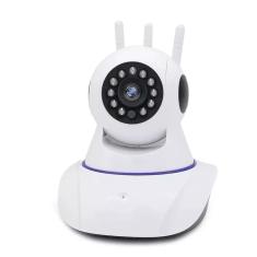 Câmera Ip Monitoramento Wifi 3 Antenas Onvif