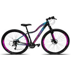 Bicicleta Aro 29 Ksw 2x9v Shimano Hidráulico Trava K7 11/40, 17", Pret