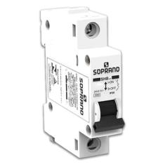 Disjuntor SHB GII Modelos 3KA/4,5KA Monopolar 63A - Soprano