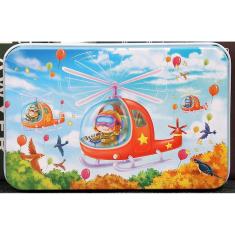 Quebra-cabeça de madeira Venalisa, 60 peças, desenho animado para crianças