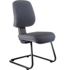 Cadeira Executiva Base Fixa Em S Linha New Confort - Design Office Móv