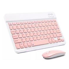 Teclado Bluetooth + Mouse Bluetooth Para Tablet Samsung Galaxy Tab A8 