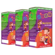 Vitamina Vita Kids 250Ml - Kit 3 Frascos