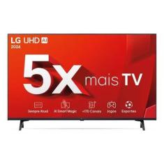 Smart TV 43 4K LG Ultra HD 43UT8000 com Processador a5 Ger7 AI, Alexa/