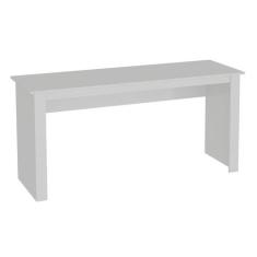 Mesa de Escritório Badesh Branca - Fellicci Moveis