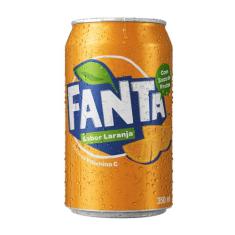 Refrigerante Fanta Laranja Lata 350ml, Laranja, 350ml
