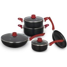 Conjunto de panelas mor 5 peças - linha aroma
