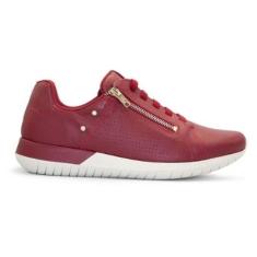 Tênis Usaflex Feminino Elástico com Zíper AH1707-Feminino