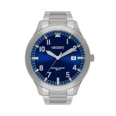 Relógio Orient Masculino Mbss1361 D2sx Azul Aço Analogico