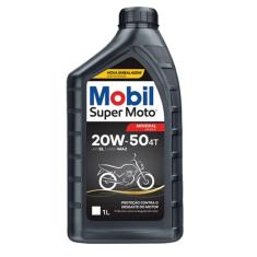 Óleo Super Moto 20W50 4T 1 Litro Mineral - Mobil