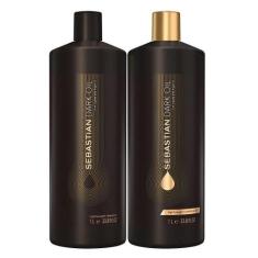 Kit Shampoo E Condicionador Sebastian Professional Dark Oil Litro