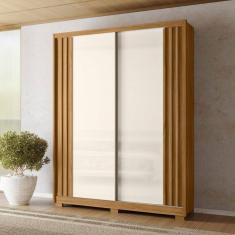 Guarda Roupa Colorado 2 Portas De Correr Sem Espelho 3 Gavetas Ripado Moval