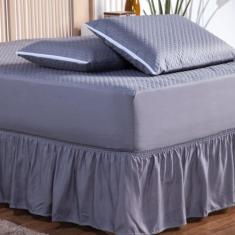 Kit Capa Protetora Impermeável King Size + 2 Capas Impermeável para Tr