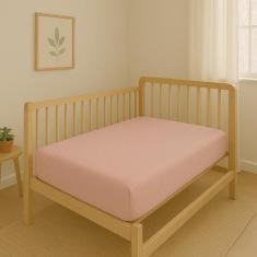 Lençol de Berço Avulso 400 Fios Com Elástico 100% algodao - Rafaloro, 